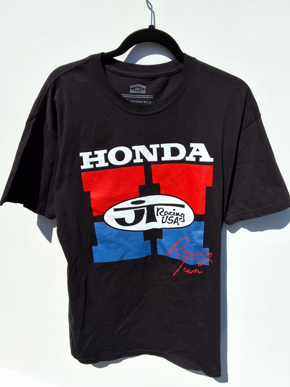 JT Racing USA x Honda Graphic T-Shirt - Black (Size M)